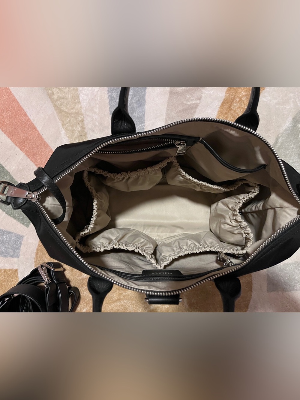 Mina Baie Black/Silver Nylon Emmy Mini - Picture 4 of 8